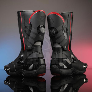 Calzado de Motociclismo Cómodo y de Cuero, Nuevo y en Oferta, Zapatos de Carreras para Moto - Product Image 4