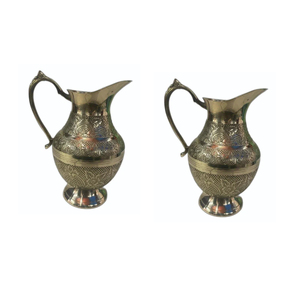 Venta caliente de jarra de latón, jarra para servir agua, jarra para servir de peso ligero de grado de calidad con asa disponible a bajo precio - Product Image 4