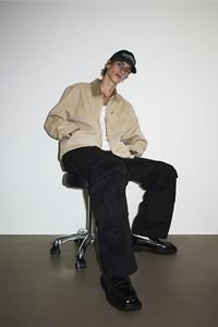 กางเกงคาร์โก้ผ้าฝ้าย100% สำหรับผู้ชายกางเกงทรงหลวมแบบลำลองใส่สบายเป็นมิตรกับสิ่งแวดล้อม - Product Image 6