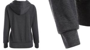 Premium Quality Women's Essential Hoodies Sweatshirt Customized Printed Regular Fit for Winter Bangladesh Wholesales - Product Image 5