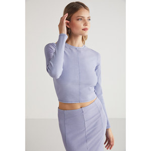 Blusa de Manga Larga con Cuello Redondo para Mujer GRIMELANGE de Benrice - Product Image 5