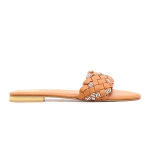Pantoufles formelles moutarde pour femmes - Product Image 3
