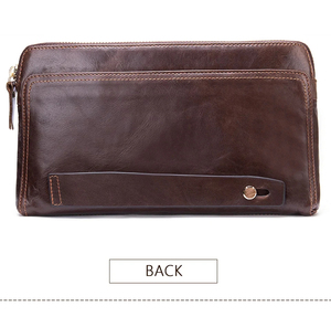 Bolso de Mano de Cuero con Cierre de Cremallera, Elegante Bolso de Mano para Mujer, para Uso Diario en Todas las Temporadas - Product Image 5