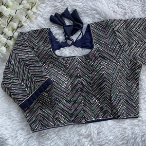 Blusa étnica elegante confeccionada tradicional de Boutique India pakistaní Ropa elegante y cómoda Diseñador Fancy Latest Ethnic - Product Image 4