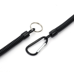 Señuelo elástico telescópico de 1-1,2 m, cuerda de seguridad, protección antipérdida, actividades al aire libre, pesca, equipo de Camping, anzuelos de pesca de alambre de acero - Product Image 5