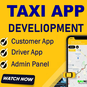 Ứng dụng di động ứng dụng taxi thiết kế và phát triển dịch vụ đặt taxi từ Ấn Độ - Product Image 1