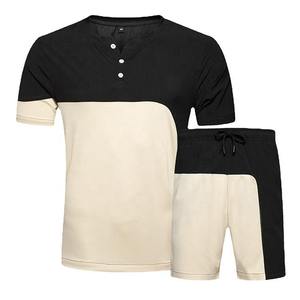 Summer Street Wear Tracksuit Men Training Jogging <b>Suit</b> 2 PC <b>Suit</b> <b>T</b> <b>Shirt</b> and Short Set Men's Twin Set With Custom Design - Product Image 2
