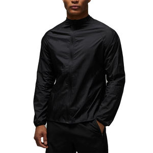 Veste coupe-vent d'hiver de qualité supérieure pour l'extérieur, personnalisée, fermeture à glissière complète, en nylon, vierge, avec capuche et broderie réversible sur le devant - Product Image 1