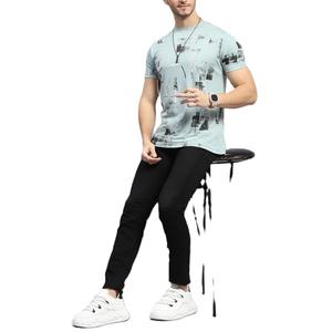 T-shirts pour hommes de qualité supérieure, vente en gros, t-shirts décontractés à col rond pour hommes, manches courtes, coton, séchage rapide, respirants, en provenance du Bangladesh - Product Image 6