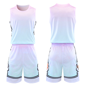 Uniformes de basket-ball vierges à séchage rapide les plus vendus ensemble de débardeurs et de shorts de bonne qualité personnalisés maillot de basket-ball - Product Image 2