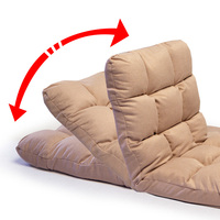 Silla de Suelo Plegable Estilo Europeo, Tatami, de Una Plaza, Sofá Cama Convertible Ajustable para Dormitorio
