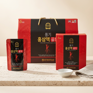 พุงกี โสมแดงเหลว 80 มล. x 30 ซอง สารสกัดปลูกเทียม อาหารเพื่อสุขภาพเกาหลี เกรดอาหารเพื่อสุขภาพ เครื่องดื่มบำรุงกำลัง - Product Image 1