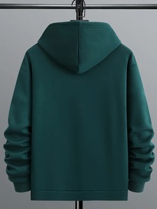Nueva Colección 2026, Sudadera con Capucha de Algodón de Alta Calidad de 600 g/m², Bordada, Invernal, Lisa, con Estampado - Product Image 5