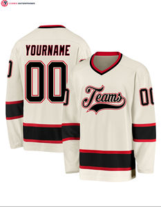 Maillot de hockey personnalisé broderie sublimée vêtements d'équipe Service OEM Maillot de hockey sur glace pour homme - Product Image 3