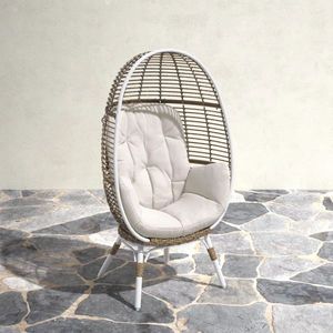 Wholesale Fashion <b>Basket</b> Chairs Waterproof <b>Basket</b> Chair Wicker Rattan <b>Basket</b> <b>Egg</b> Chair - Product Image 1