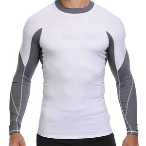 Camiseta de Protección Solar de Talla Grande para Adultos, Hecha con Spandex y Nailon, Precio Económico al por Mayor, Diseño de Manga Larga de Secado Rápido - Product Image 1