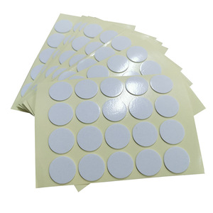 Acrilico senza soluzione di continuità doppio lato adesivo circolare quadrati auto ornamenti retro adesivi mobili nano adesivo - Product Image 2