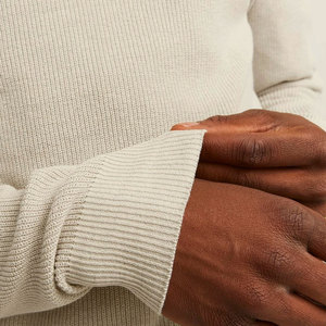 Meilleures ventes Pulls tricotés en coton grande taille personnalisables pour hommes Pulls d'hiver respirants Vêtements décontractés Vente en gros - Product Image 6