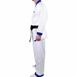 Uniforme de Karate de Color sólido de alta calidad Desgaste de artes marciales barato de alta calidad más vendido - Product Image 4
