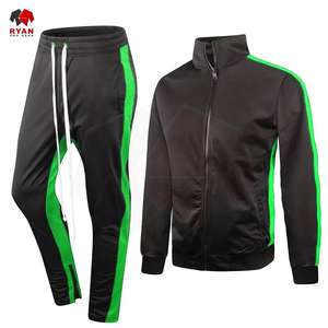 Chándal de Diseño Personalizado para Hombre, Cuello Camisero, Color Sólido, Ropa Casual, Transpirable, de Secado Rápido, Tallas Personalizadas - Product Image 1