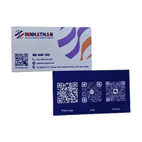 Escáner de código QR de doble cara Impresora de tarjetas de visita con servicio OEM Impresión personalizada Fabricante de Vietnam para papel recubierto de arte