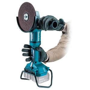 Amoladora angular/brilladora inalámbrica sin escobillas de 18V X2 LXT de 7 pulgadas con interruptor de paleta y freno eléctrico AWS (solo herramienta, batería no incluida) - Product Image 1