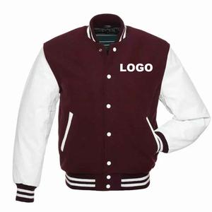 Meilleure vente Veste universitaire de baseball personnalisée pour hommes Veste universitaire à col marin personnalisée - Product Image 1