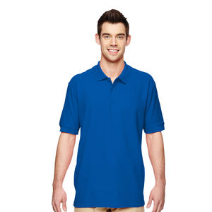 Polo de manga corta de piqué de algodón para hombre-Polo de rendimiento Polo clásico para hombre - Product Image 6