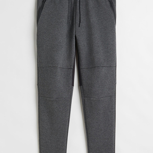 French Terry Men's Jogger Pants Casual Comfort con detalle de logotipo impreso - Product Image 6