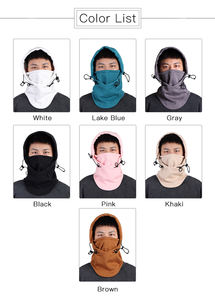 Nouvelle mode, polaire polaire, masque facial complet, ski, thermique, chaud, style personnalisé, respirant, imperméable, balaclavas pour hommes adultes - Product Image 2