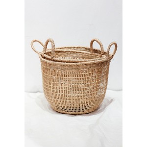 Industrie Tendances paniers en jonc de mer panier tissé naturel décor panier de stockage support conteneur - Product Image 4