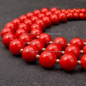 สร้อยคอหินอาเกตทับทิมทำด้วยมือสุดหรูในราคาถูกขายส่งขายส่ง - Product Image 6