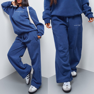 Sudaderas y Conjuntos Deportivos para Mujer 2026, Nuevo Conjunto de Sudadera con Cierre y Pantalones Deportivos, Logotipo Personalizado, Chándal Oversize con Cierre - Product Image 6