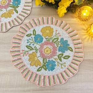 Set de table en caoutchouc imperméable écologique de luxe sur mesure - Set de table personnalisé pour les fêtes de pendaison de crémaillère, bar à domicile - Product Image 5