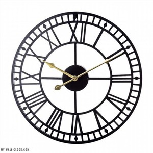 Designer <b>Large</b> <b>Wall</b> <b>Clock</b> Luxury Style Indoor Home Decoration Custom <b>Metal</b> Display for Office Use Perfect Gift - Product Image 4