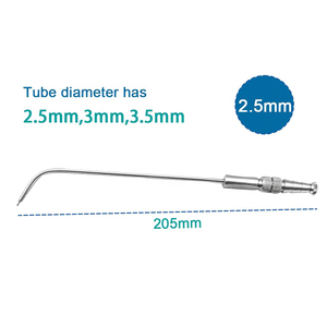 2025 Tube d'aspiration Frazier de qualité supérieure en acier inoxydable Kit d'aspiration d'instruments médicaux ORL de haute qualité Source d'alimentation des machines - Product Image 2