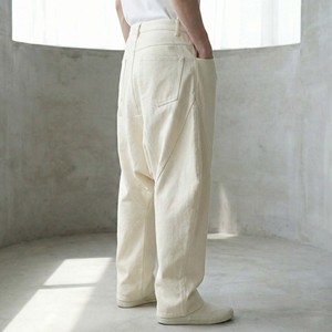 Pantalon de jogging ample pour homme, style avant-gardiste, couleur personnalisée, entrejambe tombant, coupe ample, haute couture, streetwear monochrome, jambe large, baggy - Product Image 3