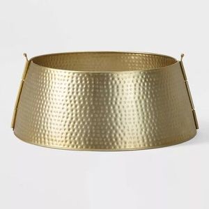 Base d'arbre en métal Snow Gleam Couvercle de base décoratif élégant et durable pour la décoration de vacances - Product Image 5