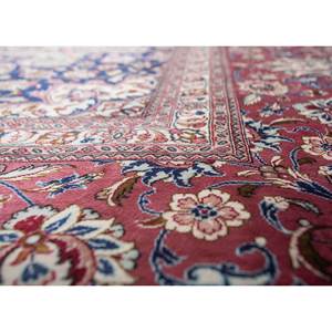 Tapis en soie noué à la main Gulmarg, rouge et orange, motif médaillon, nouveau design rectangulaire en patchwork pour le salon - Pae-5679 - Product Image 3