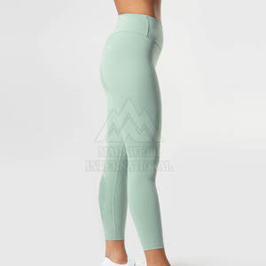 Diseño personalizado Tamaño personalizado Cintura elástica Yoga leggings Poliéster Hecho Yoga leggings Estilo único Yoga Leggings - Product Image 2