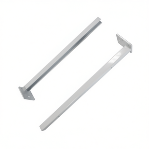 Set of 2 Metal Shelf <b>Brackets</b> 40 cm Wall <b>Shelves</b> - Product Image 2