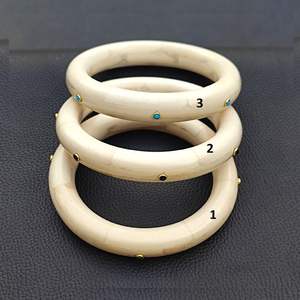 Bracelets en os naturel pour fille, mode, parfaits pour les cadeaux, la famille, les amis, prix de gros, bijoux faits à la main au meilleur prix - Product Image 2