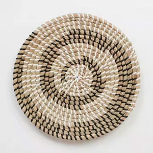 Juego elegante y moderno de 3 cestas de pared de algas marinas Decoración elegante para el hogar - Product Image 3