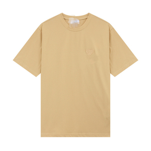 Camiseta extragrande de Algodón 100% con logotipo personalizado Camiseta bordada lisa de alta calidad con etiqueta privada Camiseta con estampado 3D - Product Image 6