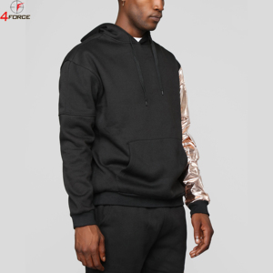 Sudadera con Capucha Personalizada para Hombre, Corte Regular, 100% Algodón, Felpa, Estilo Casual, Conjunto de Moda Urbana, Marca Privada OEM - Product Image 4