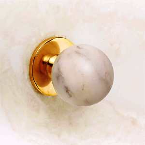 Perillas de mármol más vendidas para el hogar de lujo de estilo NEGRO con tamaño de forma de color personalizado Hecho EN LA India Artículo - Product Image 3