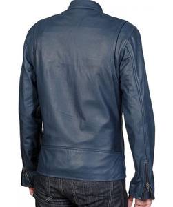 Plus Size Men's Winter High Street Fashionable Outdoor Motorcycle Windbreaker <b>Waterproof</b> Eco-Friendly Genuine Leather <b>Warm</b> - Product Image 4