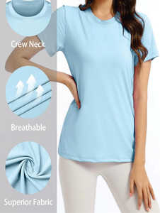 T-shirts pour hommes en tissu peigné épais 100% coton anti-rides manches courtes coupe ample toute la journée confort décontracté - Product Image 6