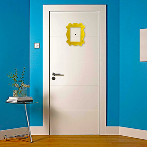 Judas en laiton jaune moderne Cadre photo Visionneuses de porte avec amis Conception d'oeil de porte Ornement de maison vu par la télévision - Product Image 4