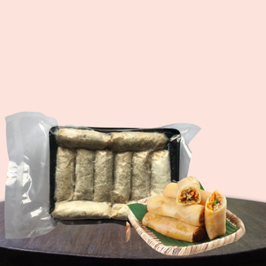 Rollos vegetarianos de Primavera de alta calidad del fabricante de Vietnam, entrega rápida de alimentos congelados a base de plantas listos para la exportación - Product Image 4